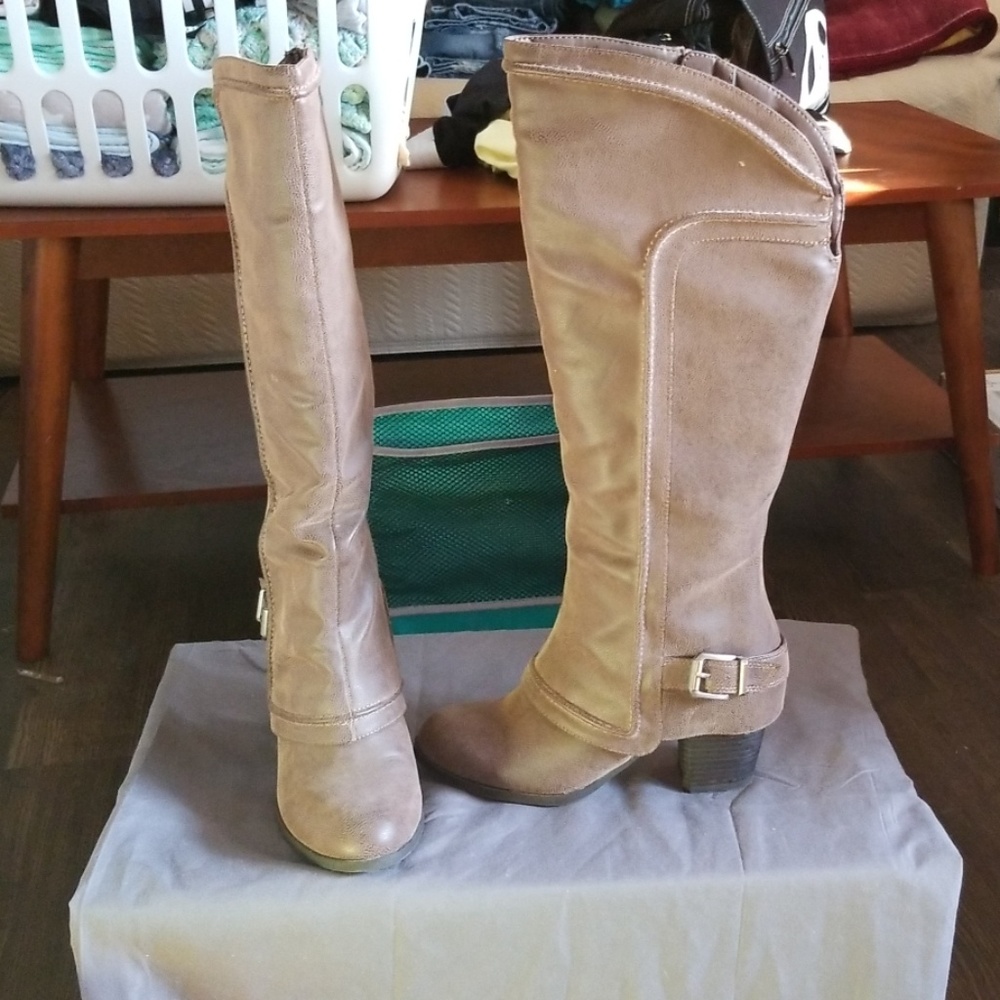 Knee high boots